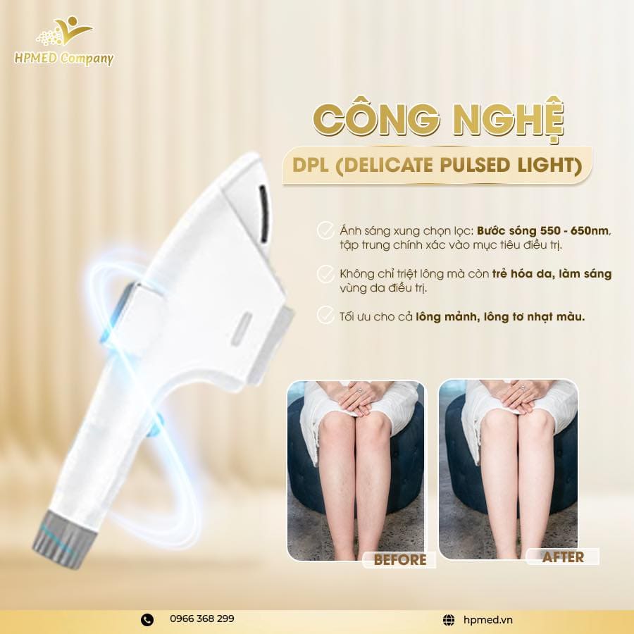 Máy Triệt Lông Lạnh HPLUXURY