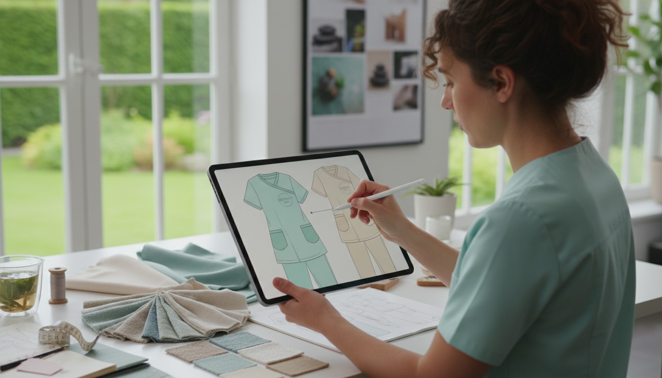 Những tiêu chí cần lưu ý khi thiết kế đồng phục spa cho nhân viên