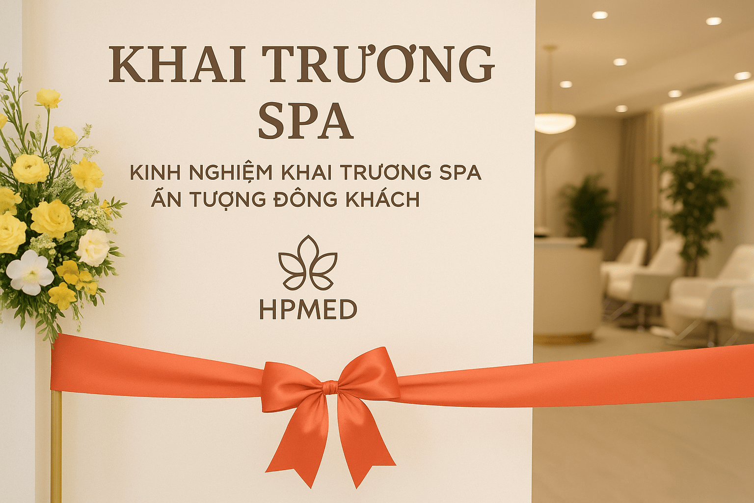 Kinh Nghiệm Khai Trương Spa Ấn Tượng Đông Khách 💎 | Bí Quyết Từ Chuyên Gia Thiết Bị Thẩm Mỹ 1 Kinh Nghiệm Khai Trương Spa Ấn Tượng Đông Khách