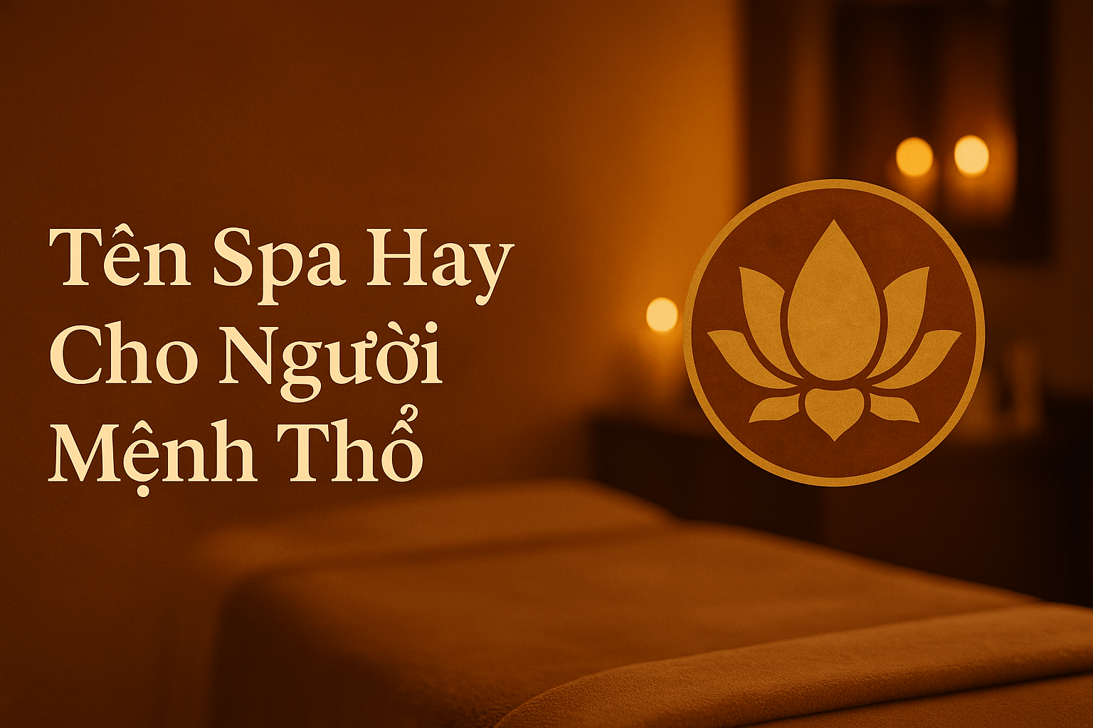 Tên Spa Hay Cho Người Mệnh Thổ