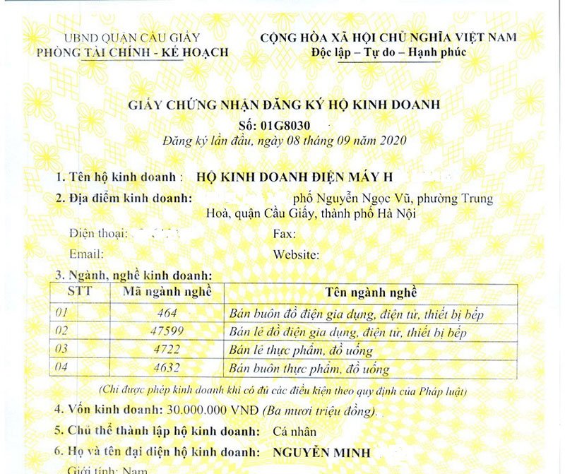 Giấy phép kinh doanh spa cần những gì