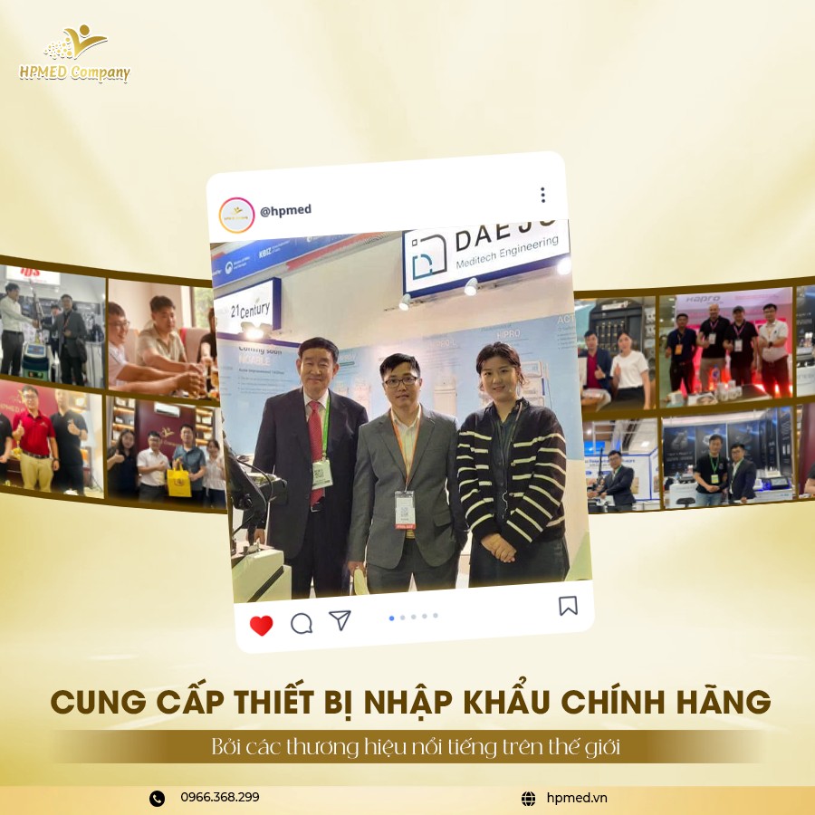HPMED Company giới thiệu thiết bị y tế nhập khẩu chính hãng từ các thương hiệu nổi tiếng trên thế giới