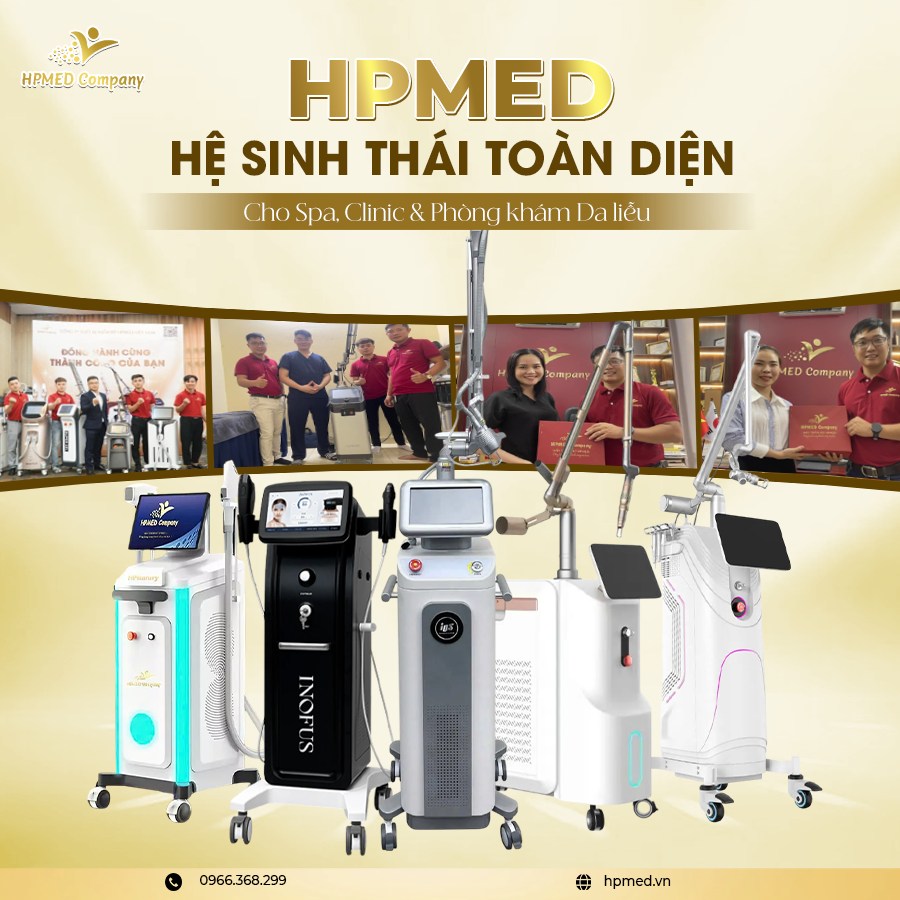 Hệ sinh thái toàn diện cho spa ✅ HPMED đồng hành Spa