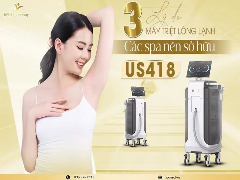 Máy Triệt Lông Diode Laser Cao Cấp