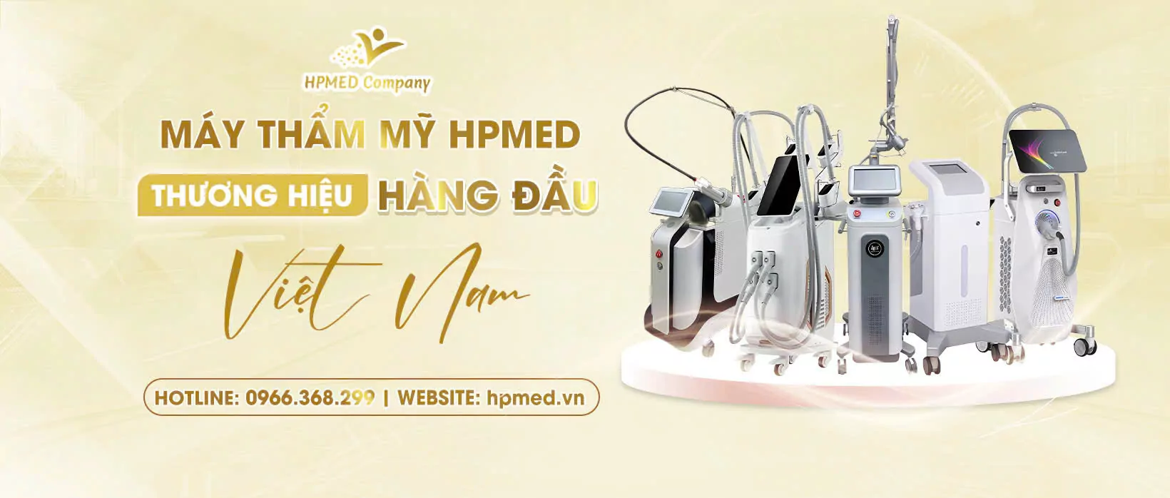 máy thẩm mỹ hpmed thương hiệu hàng đầu việt nam