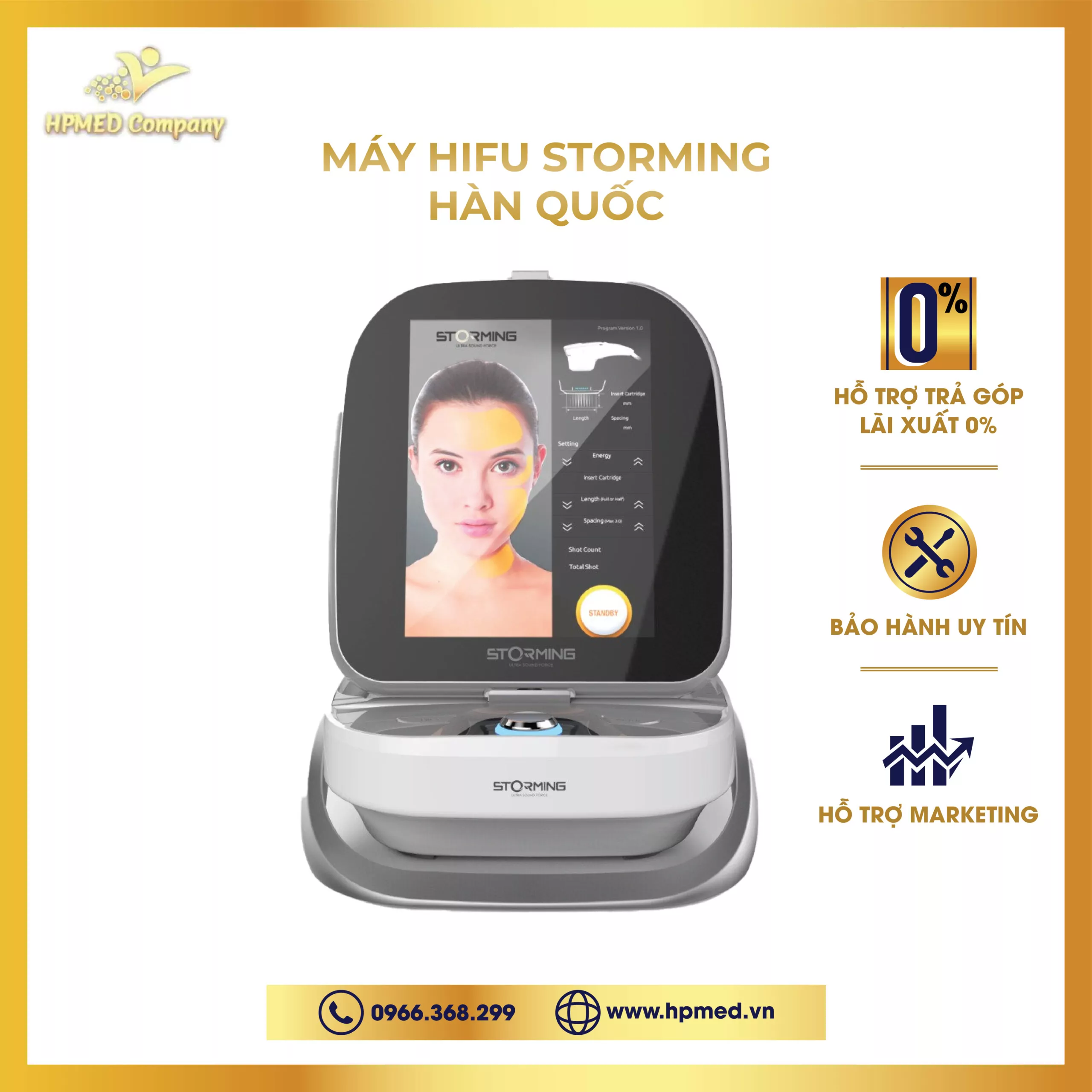 Máy HIFU Storming Hàn Quốc