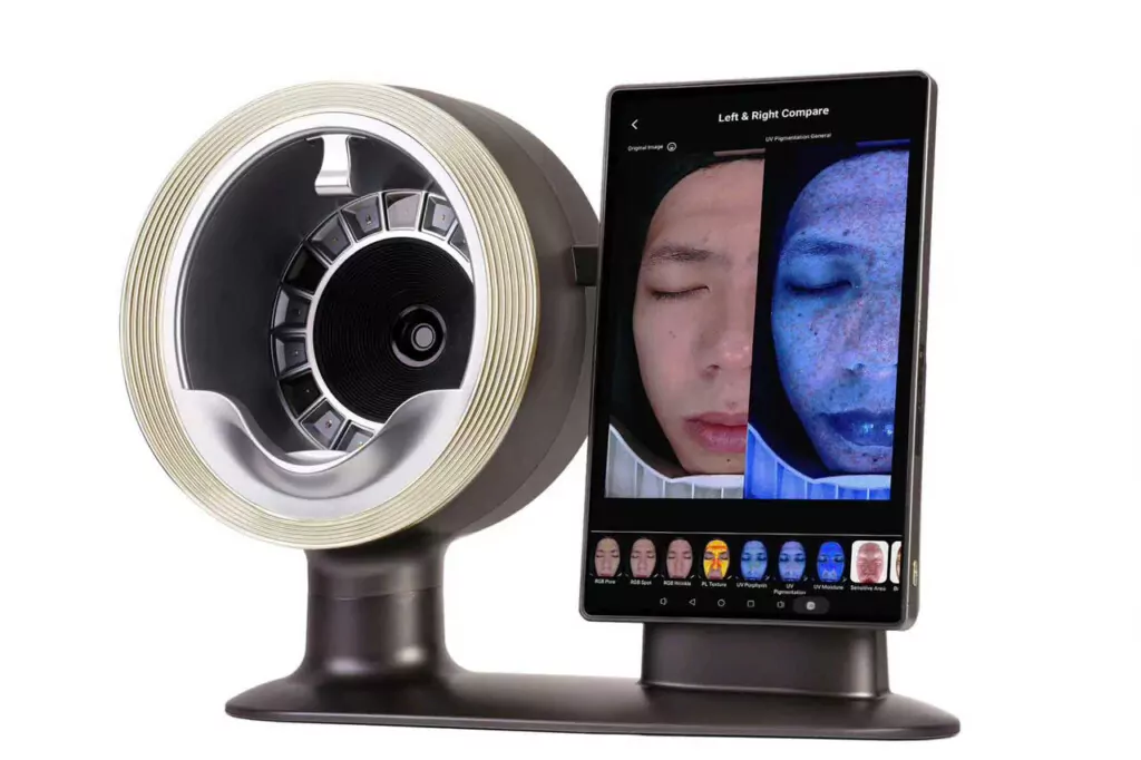 máy phân tích da ai