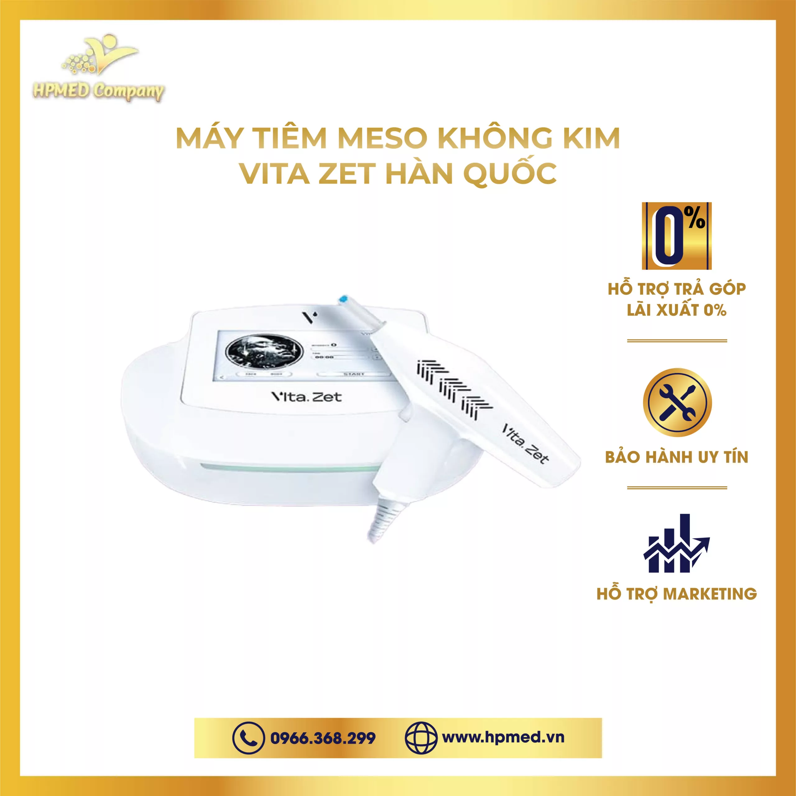 Máy Tiêm Meso Không Kim Vita Zet Hàn Quốc