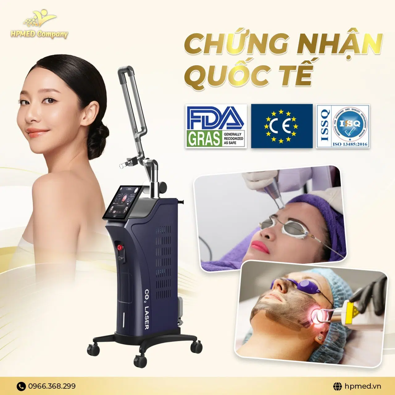 Máy Laser Co2 Fractional Harmoni Cao Cấp