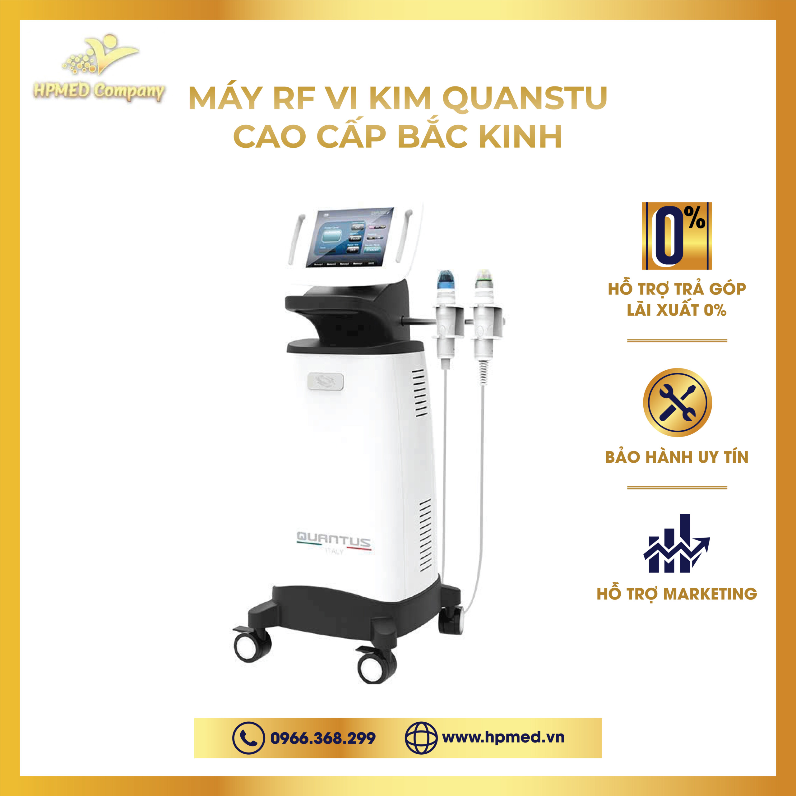 Máy RF Vi Kim Quanstu Cao Cấp Bắc Kinh