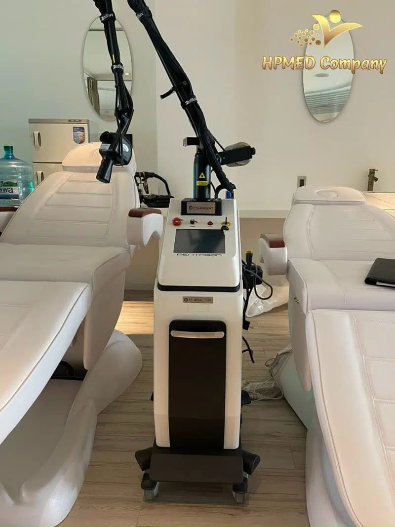 Máy Laser Co2 Fractional Pentagon Hàn Quốc Trị Sẹo Rỗ Rạn Da Cao Cấp