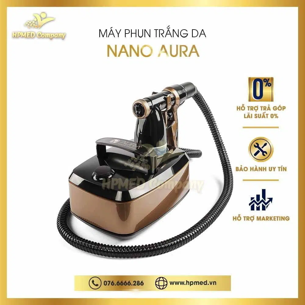 Máy Phun Trắng Da Nano Aura Của Đức | Cao Cấp HPMED Việt Nam