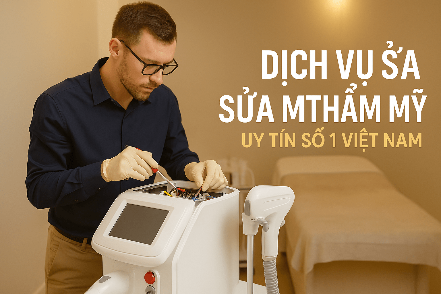 Dịch vụ sửa máy thẩm mỹ uy tín số 1 việt nam
