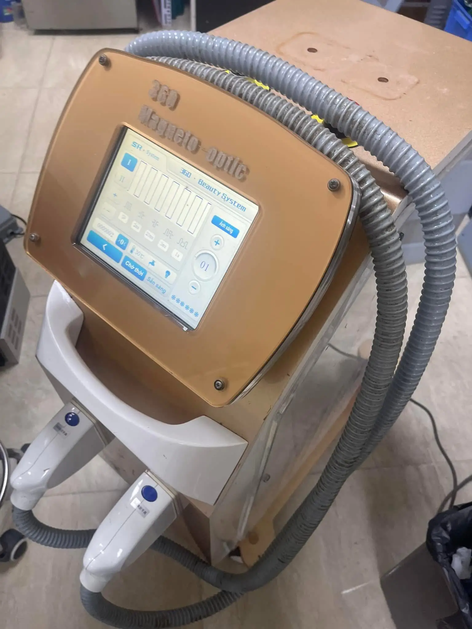 sửa máy triệt lông bình dương