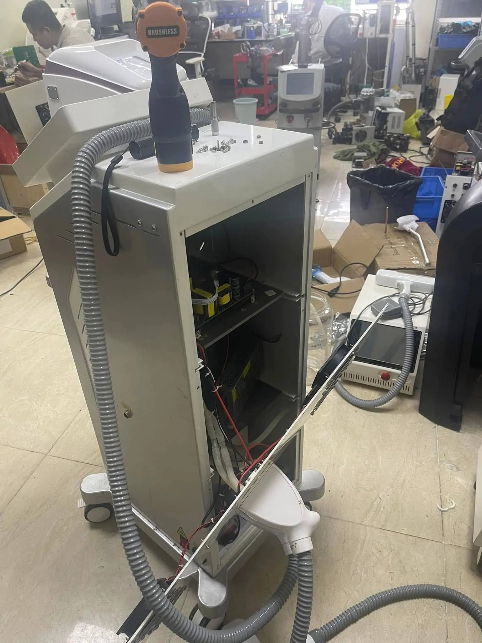 Sửa máy triệt lông hải dương