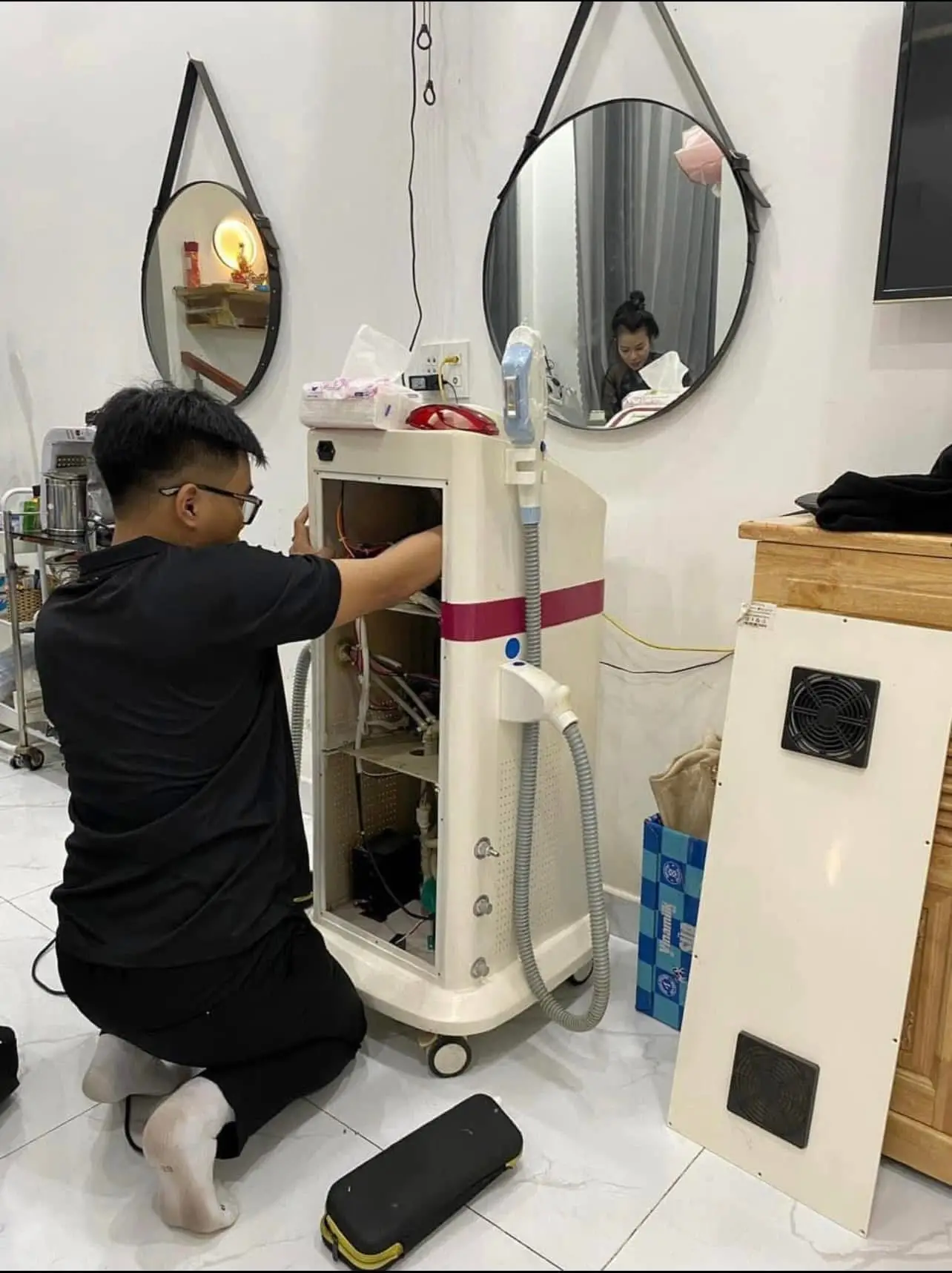 Sửa máy triệt lông phú yên