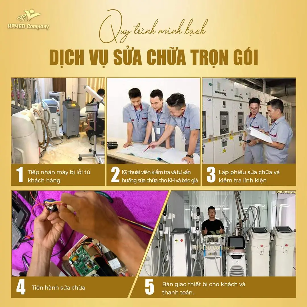 Sửa máy triệt lông tây ninh