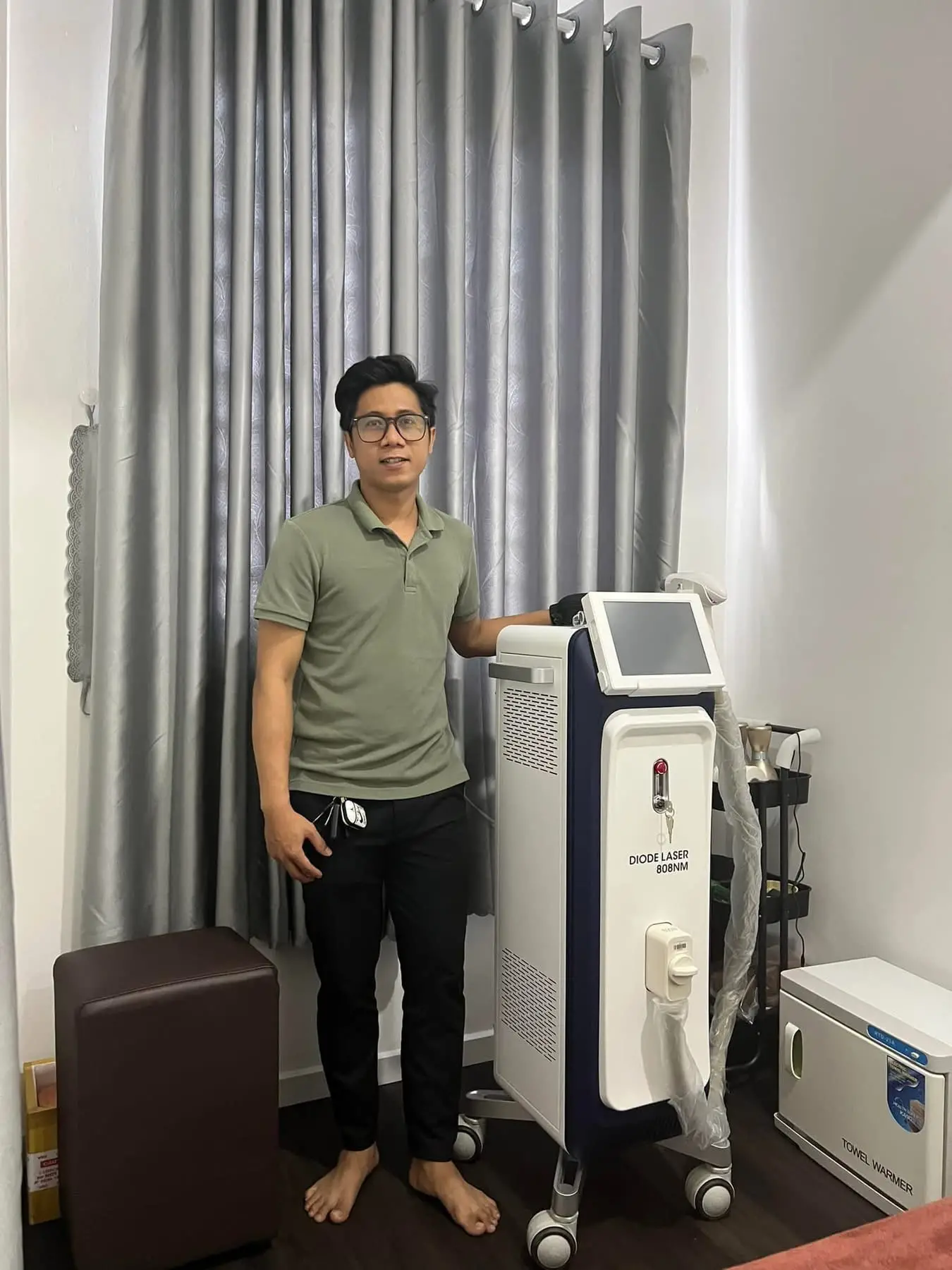 Sửa máy triệt lông tiền giang